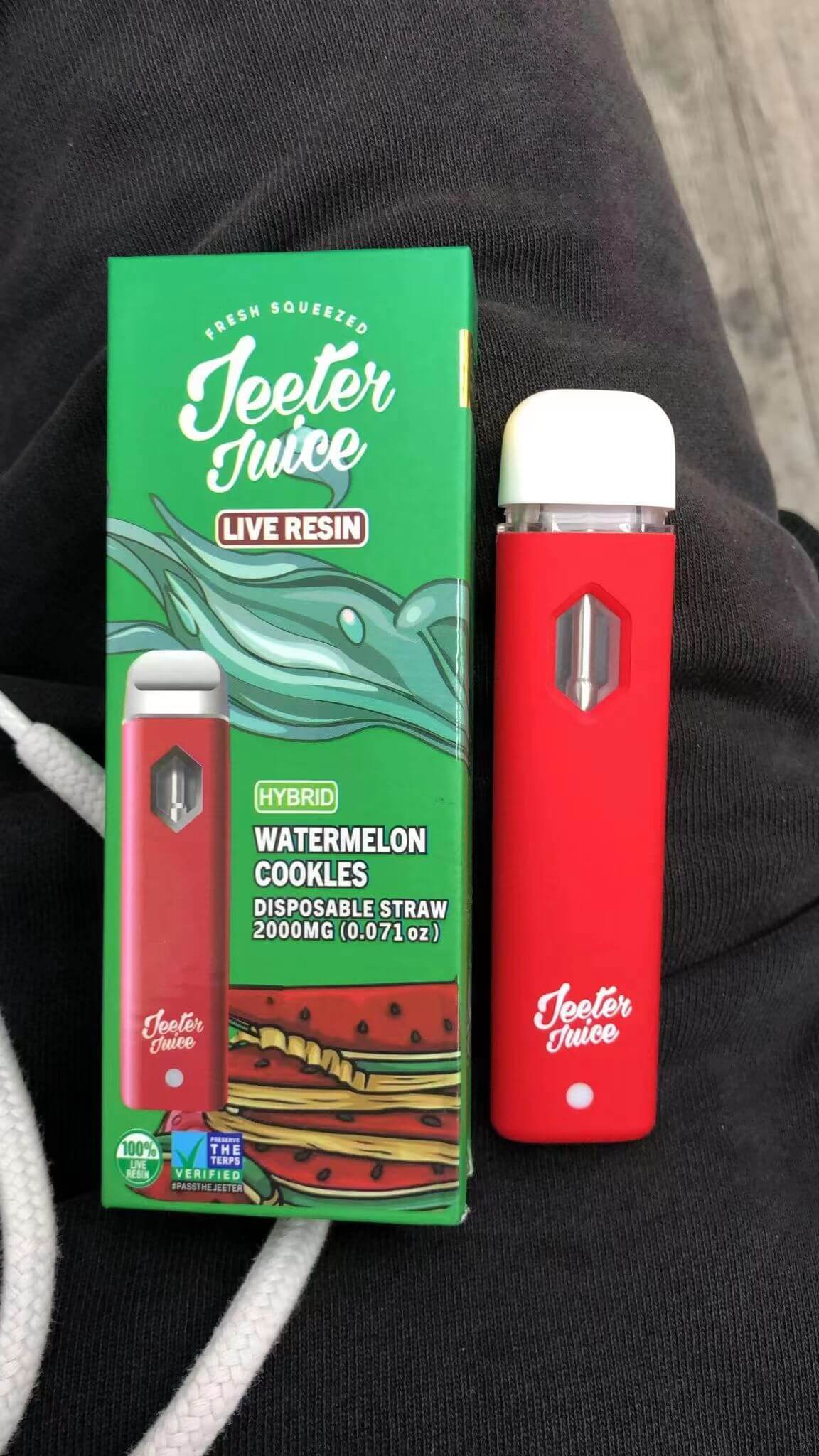 Jeeter Juice Llive Resin 2G THC Disposable Vape Pen
