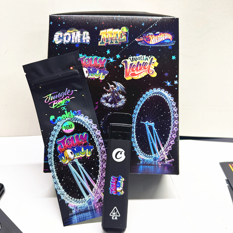 1 Gram Jungle Boys & Cookies Premium Empty Disposable Cbd Vape UK 1000mg