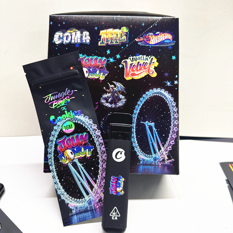 1 Gram Jungle Boys & Cookies Premium Empty Disposable Cbd Vape UK 1000mg