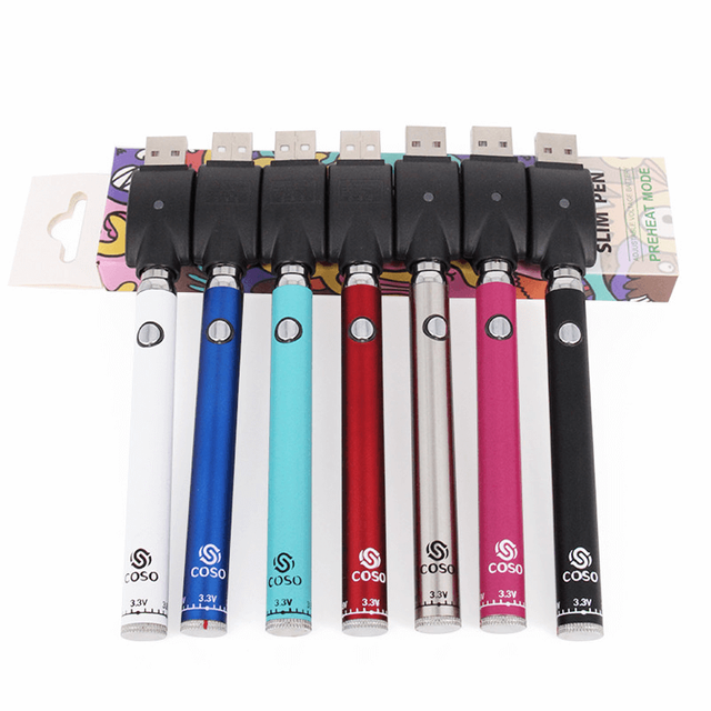 Coso CBD Cartridge Battery 380Mah Custom Vape Pen