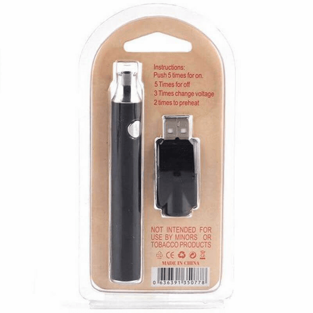 Law Vape Battery Rechargeable Electronic Vape Pen CBD Cartridge Vaporizer Pen