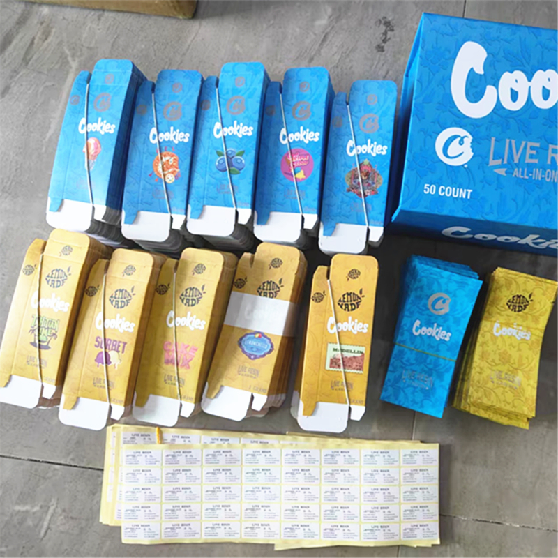 1000mg Cookies CBD Disposable Vape Pen LED Screen Rechargeable Preheat CBD Vape 1.0ML