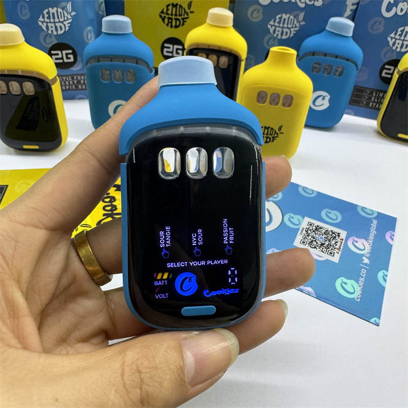 Cookies Three Flavors Cookies 3 in 1 Cbd Vape Disposables Empty 0.6+0.6+0.6ml Vape Pen