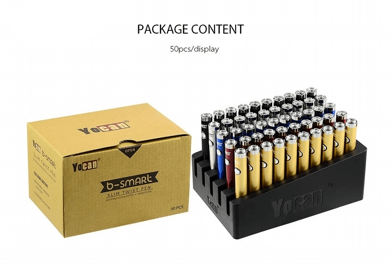 Yocan B-Smart CBD Cartridge Battery 320Mah Vape Carts Pen
