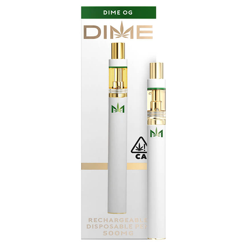 Dime 0.5ML Disposable CBD Vape Pen Battery