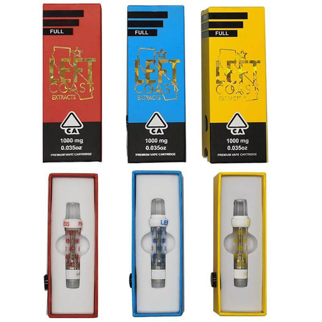 Left Coast Carts Thick Oil CBD Vape Pen Cartridges