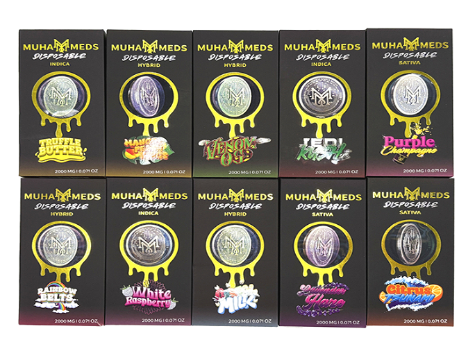 Muha Meds 1ml 2ml Empty Cbd Thc Disposable Vape Near Me