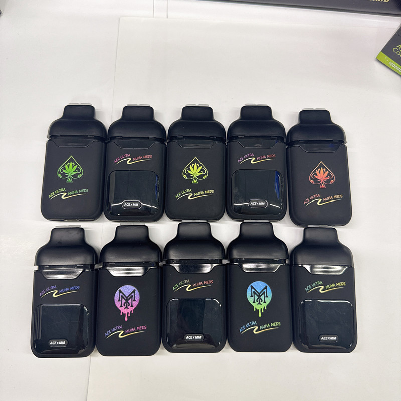 Ace Ultra X Muha Meds CBD Vape Pen Dual Chamber 0.5ML+0.5ML