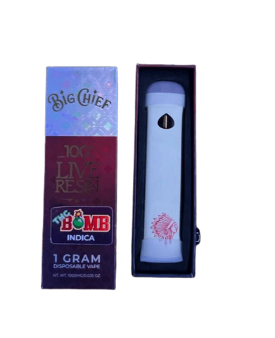 Big Chief 1 Gram Disposable CBD THC Pods Battery