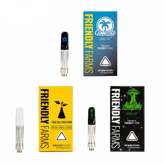 Friendly Farms Vape Carts Ceramic Empty CBD Oil Cartridge
