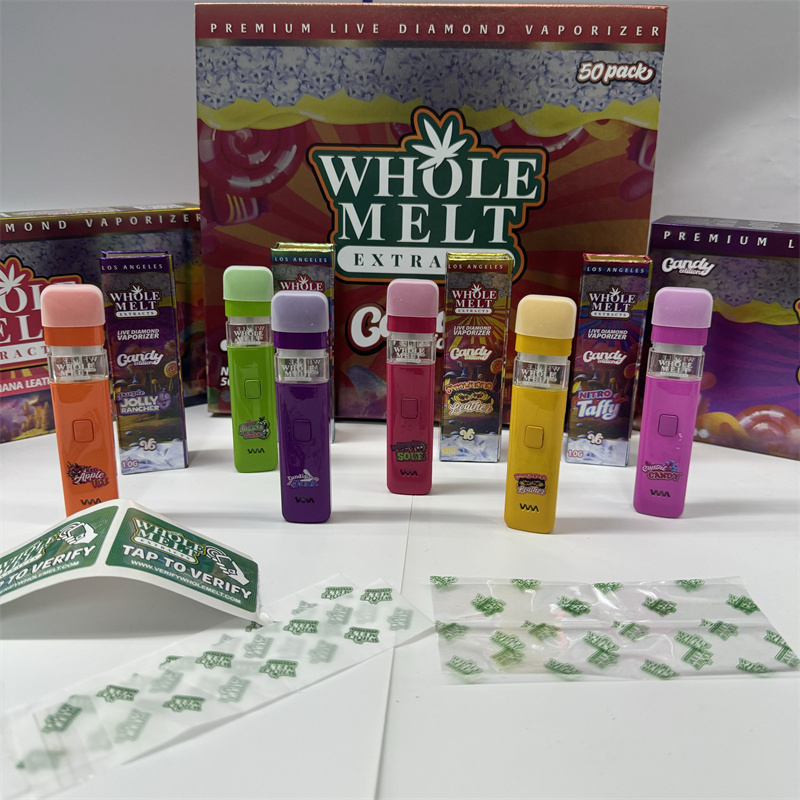 Wholemelt V6 1g 2g Empty Vape Disposable Pen for Cbd Thc