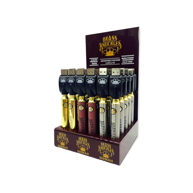 Brass Knuckles Vape Pen Instructions THC Cart Battery