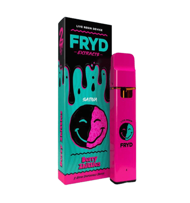 FRYD Disposable 2 Gram CBD THC Delta 8 Live Resin Vape Pod