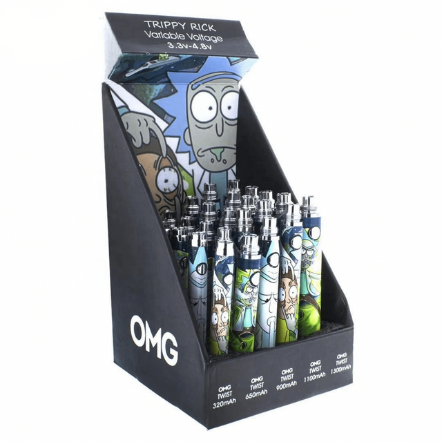 Ricky And Morty Battery Kit CBD Cartridge Vape Pen Rechargeable