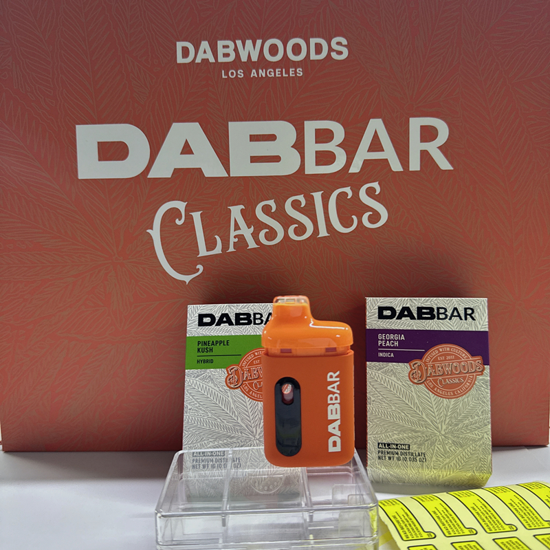 Dabbar Dabwoods 1g Disposable Empty Vape Pen CBD Oils Vapes