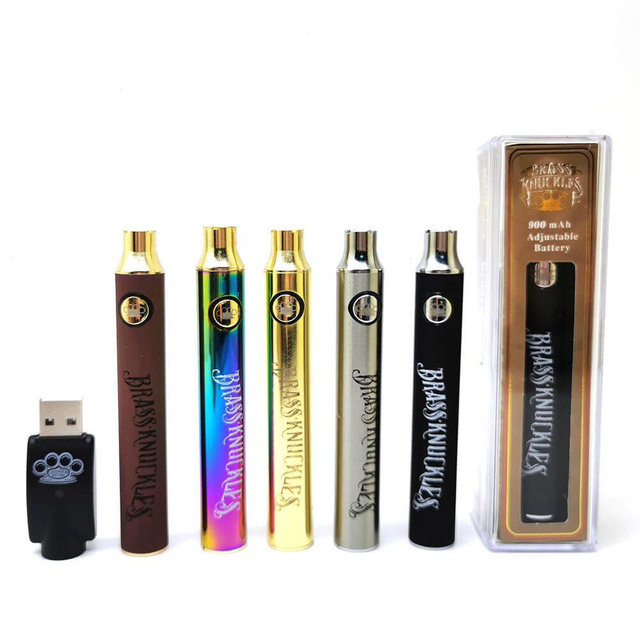Brass Knuckles Vape Pen For Sale THC Oil Cartridge Battery