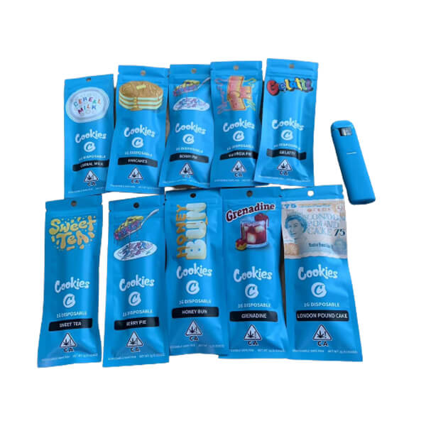 Cookies Disposable THC Vape Pen 1ML CBD Delta 8 Vape Pod