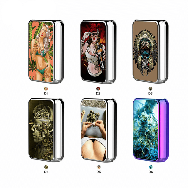 Dragoo 3D Mod 510 Thread CBD Box Mod Vape Resin Preheating Battery For Cartridge