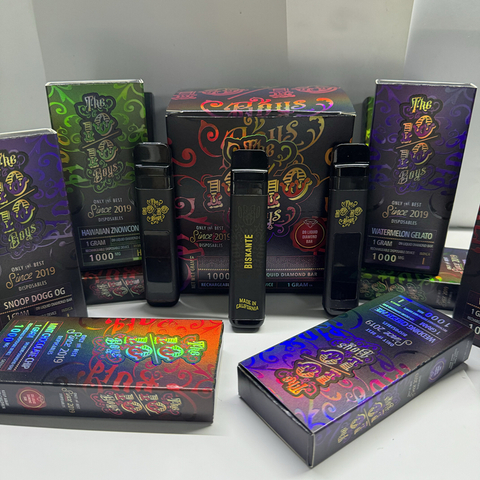 UK Best Selling The 1010 Boys Premium THC 1000mg Vape Pen 