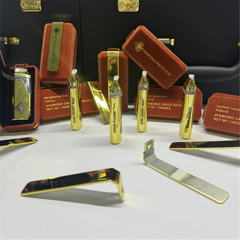 2025 New 1g 2g Ace Ultra Premium CBD Disposable Vape Pen Refillable Golden CBD Oil Vape Device