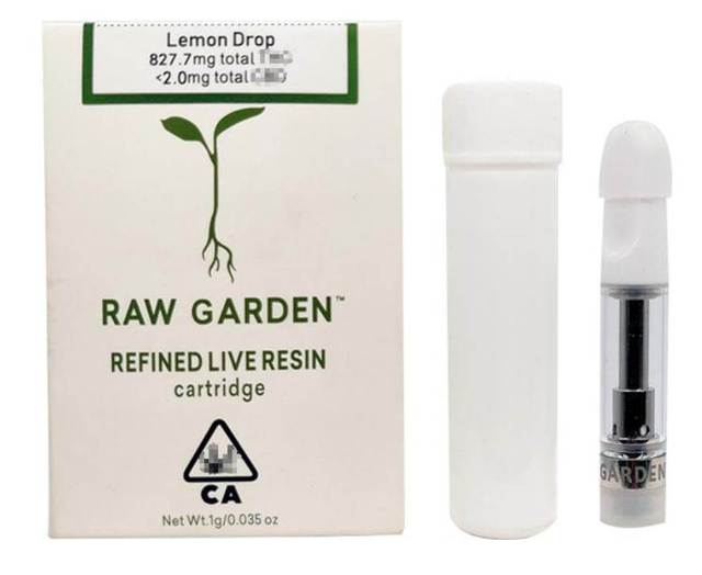 Raw Garden Vape Carts Disposable CBD Oil Vape Cartridge