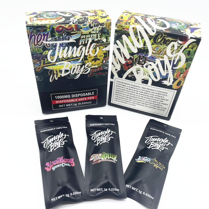 1ML Jungle Boys CBD Disposable Vape Pen UK 1000mg for CBD Vape Juice