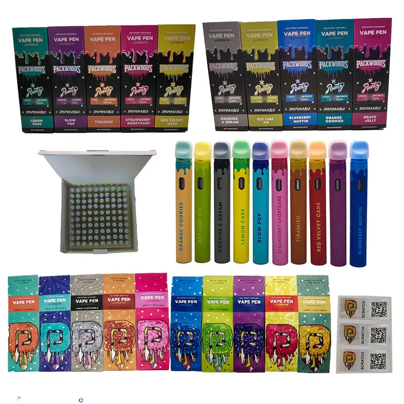 Packwoods X Runty 1000mg Disposable Vape Rechargeable Cbd Oils Vape Pen 1g