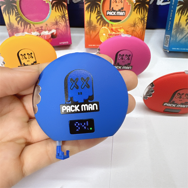 1 Gram Packman X Cookies Empty Disposable CBD Oils Vape Pen for Live Resin Oils 1000MG