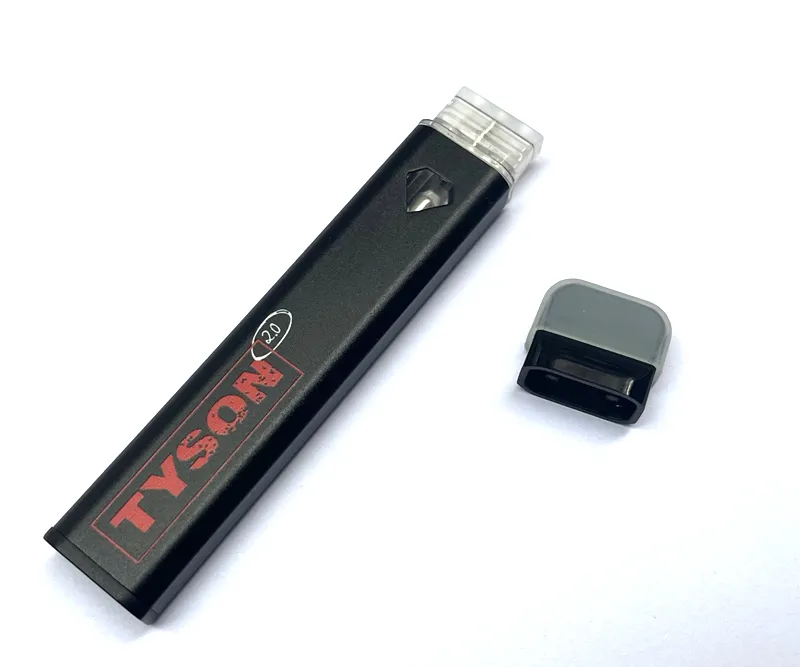 1 Gram Tyson THC Disposable Weed Vape Pen Empty Rechargeable 280mah CBD Oil Vapes