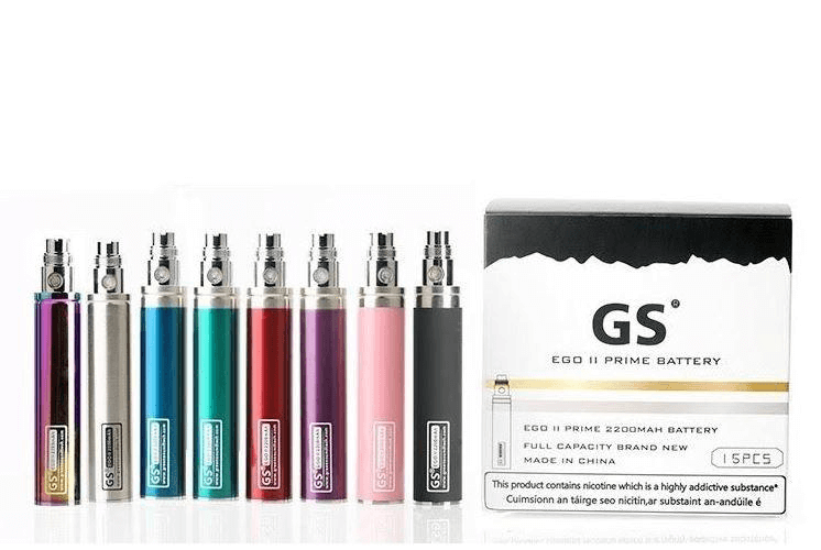 GS EGO II Prime CBD 510 Battery Rechargeable Vape Cartridge Vaporizer Pen